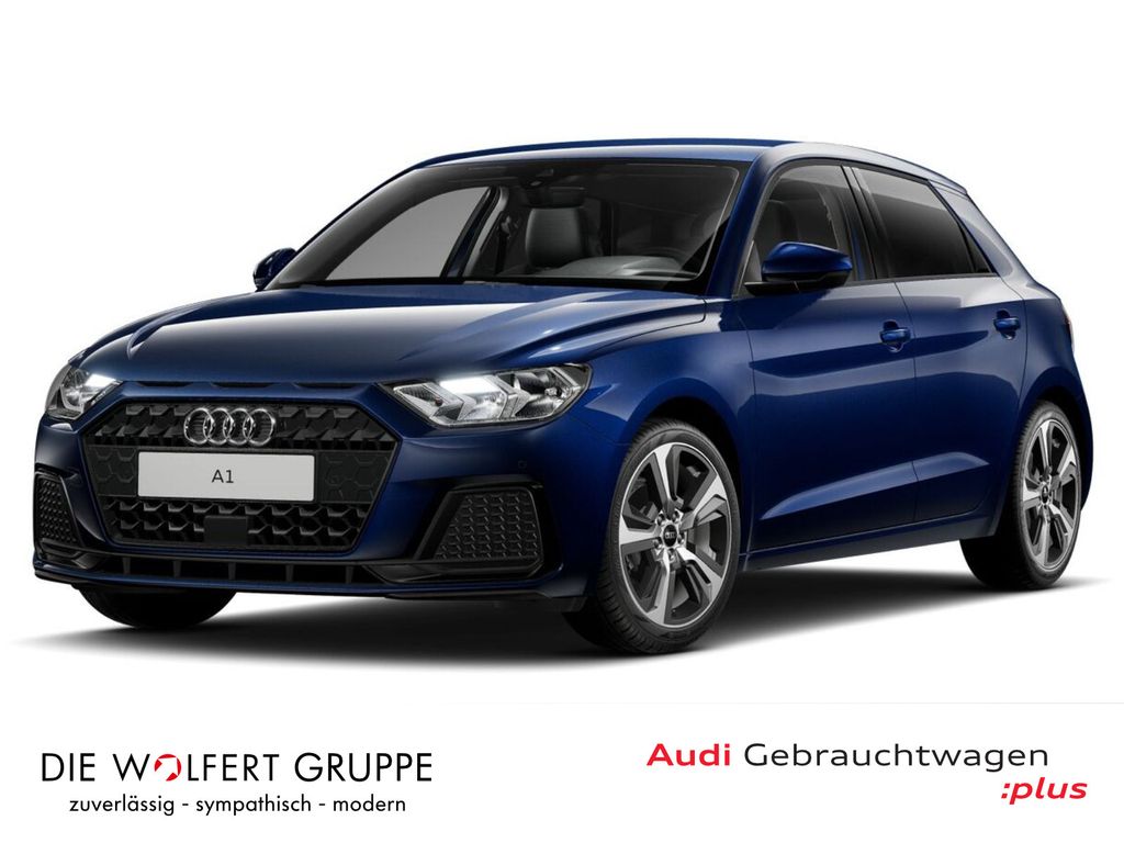 Audi A1 2022 г. Синий, пробег 34943 км