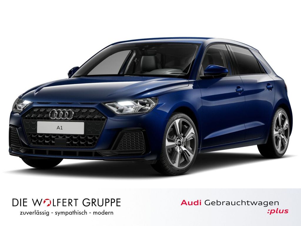 Audi A1 2022 г. Синий, пробег 34943 км