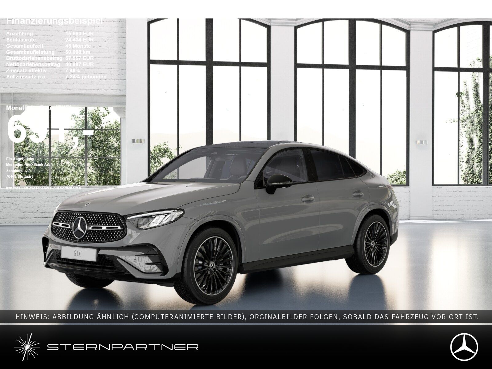 Mercedes-Benz GLC 300 2025 г. Серый, пробег 36607 км
