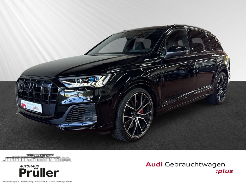 Audi SQ7 2022 г. Чёрный, пробег 56500 км