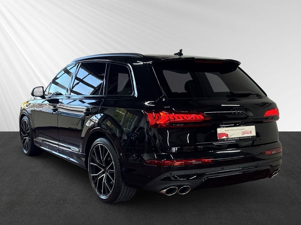 Audi SQ7 2022 г. Чёрный, пробег 56500 км
