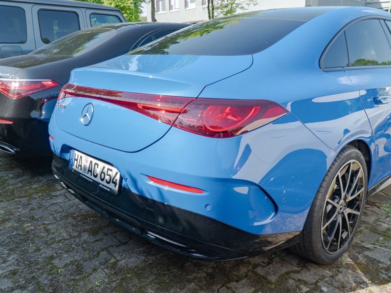 Mercedes-Benz CLA 200 2026 г. Синий, пробег 9500 км