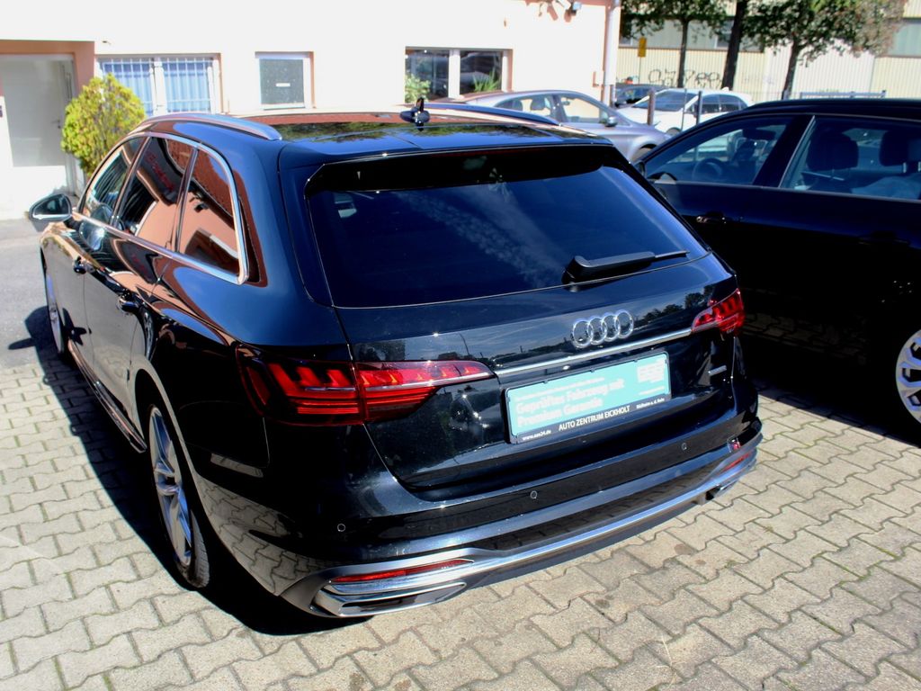 Audi A4 2023 г. Чёрный, пробег 51400 км