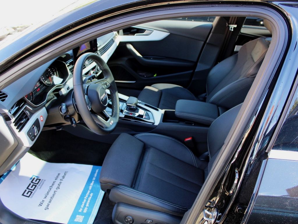 Audi A4 2023 г. Чёрный, пробег 51400 км