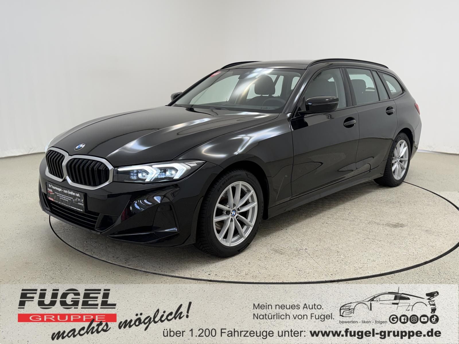 BMW 318 2025 г. Чёрный, пробег 48181 км