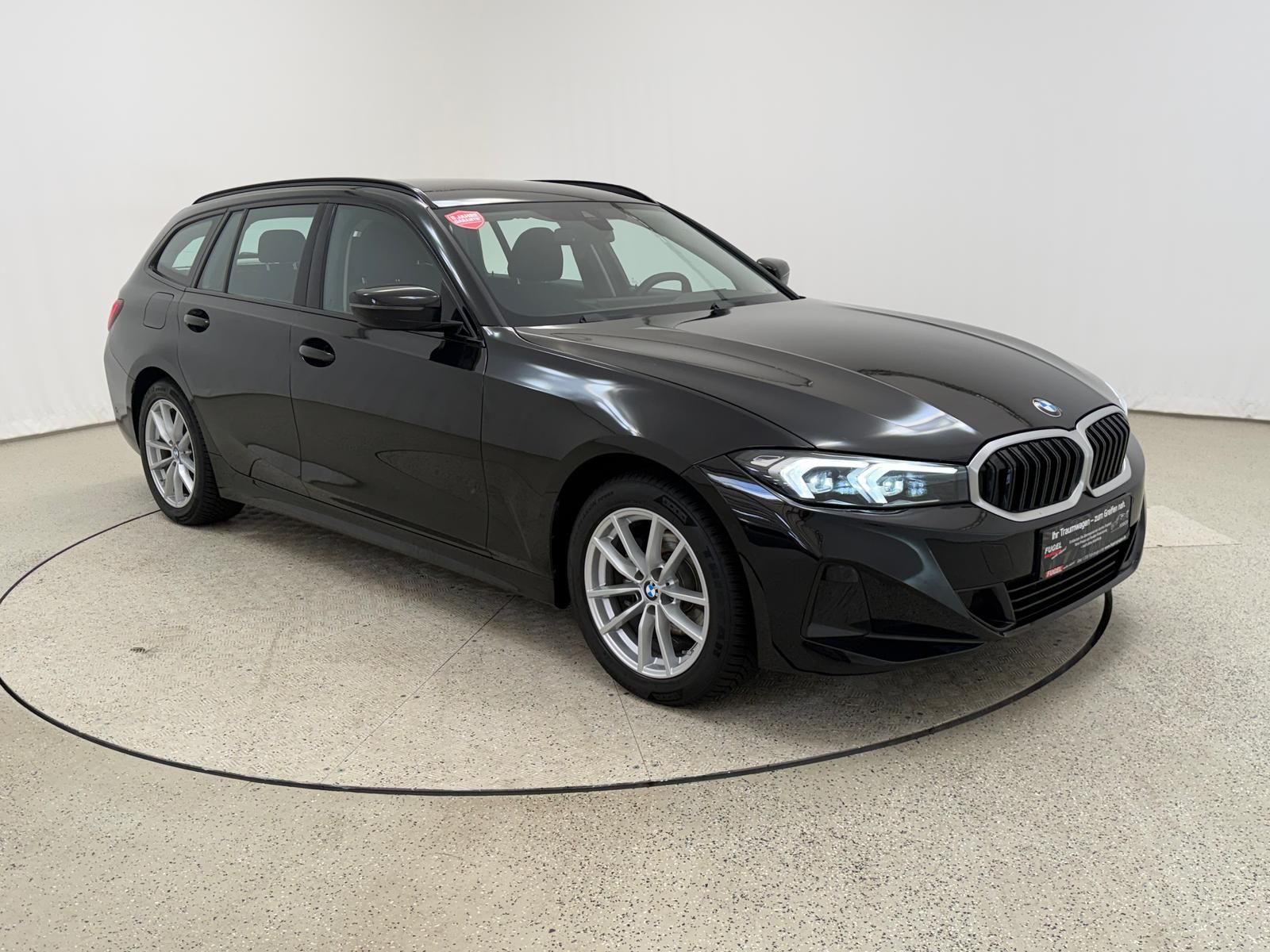 BMW 318 2025 г. Чёрный, пробег 48181 км