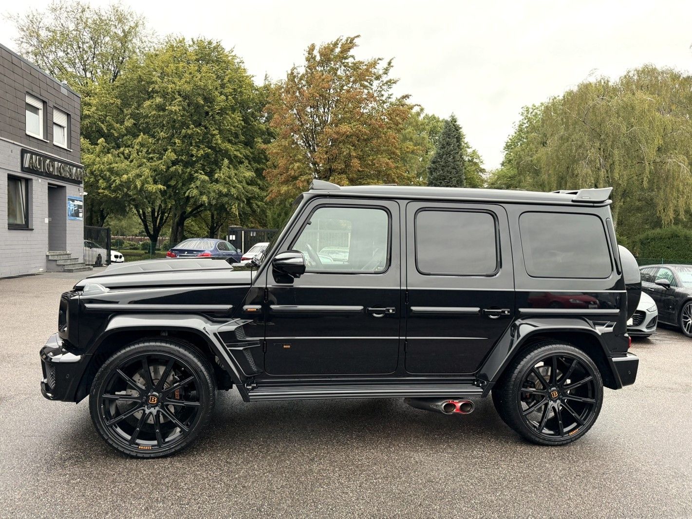 Mercedes-Benz G 63 AMG 2024 г. Чёрный, пробег 23500 км