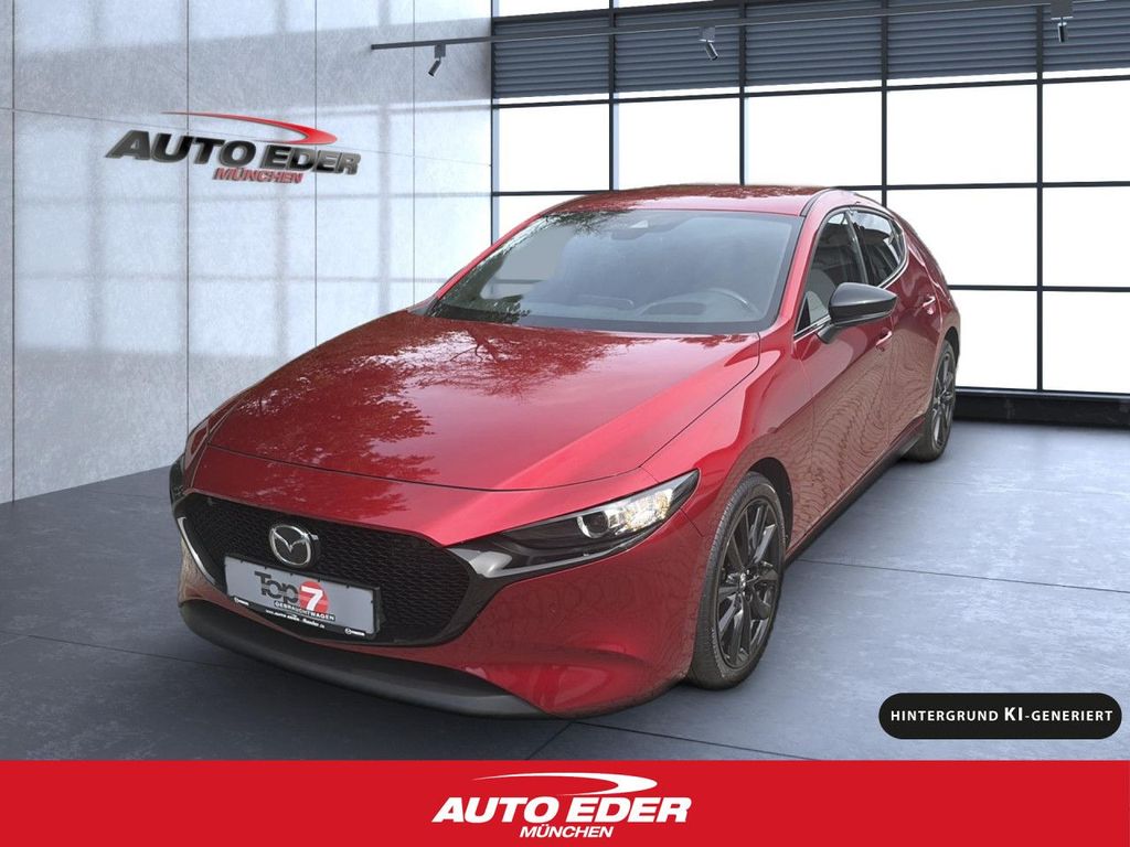 Mazda 3 2022 г. Красный, пробег 47781 км