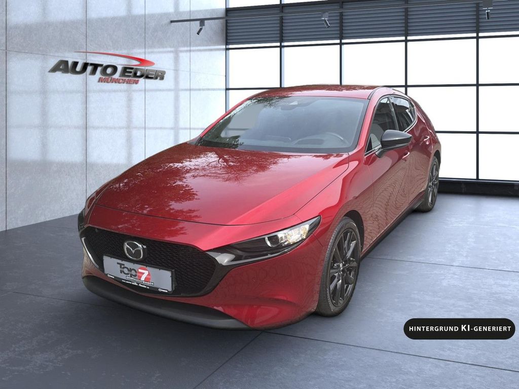 Mazda 3 2022 г. Красный, пробег 47781 км