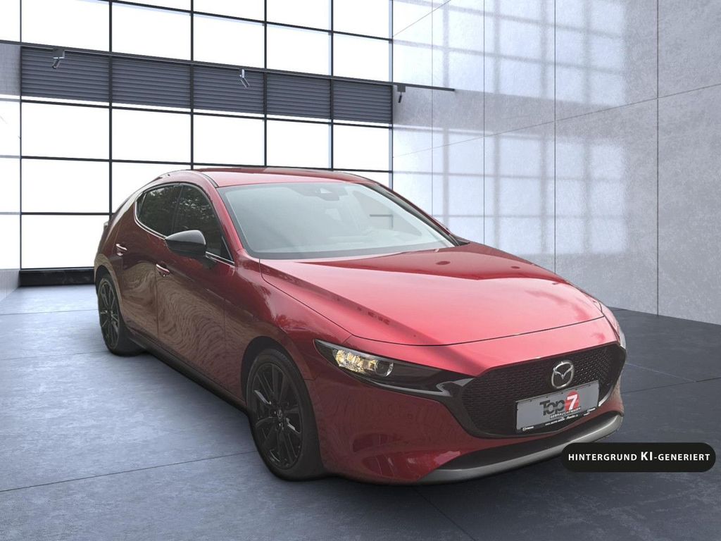 Mazda 3 2022 г. Красный, пробег 47781 км