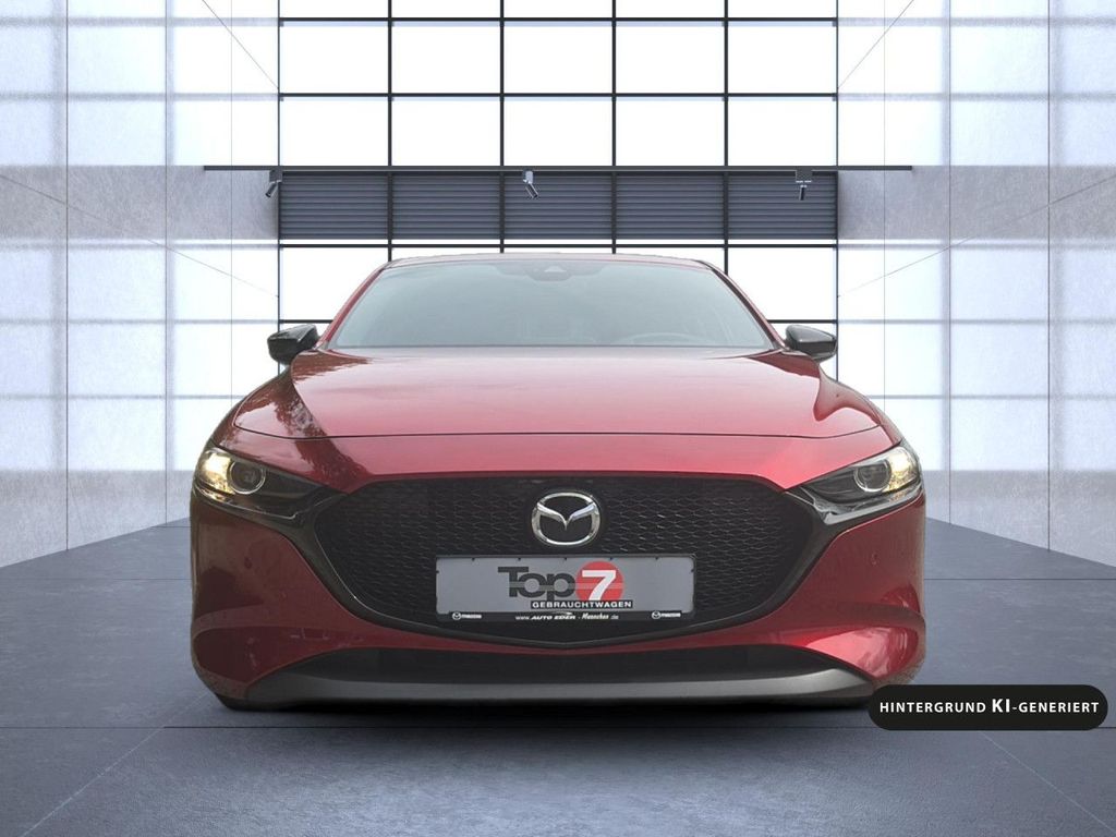 Mazda 3 2022 г. Красный, пробег 47781 км
