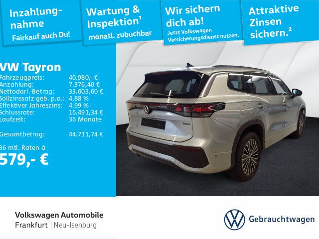 Volkswagen Tayron 2026 г. Серебристый, пробег 21324 км