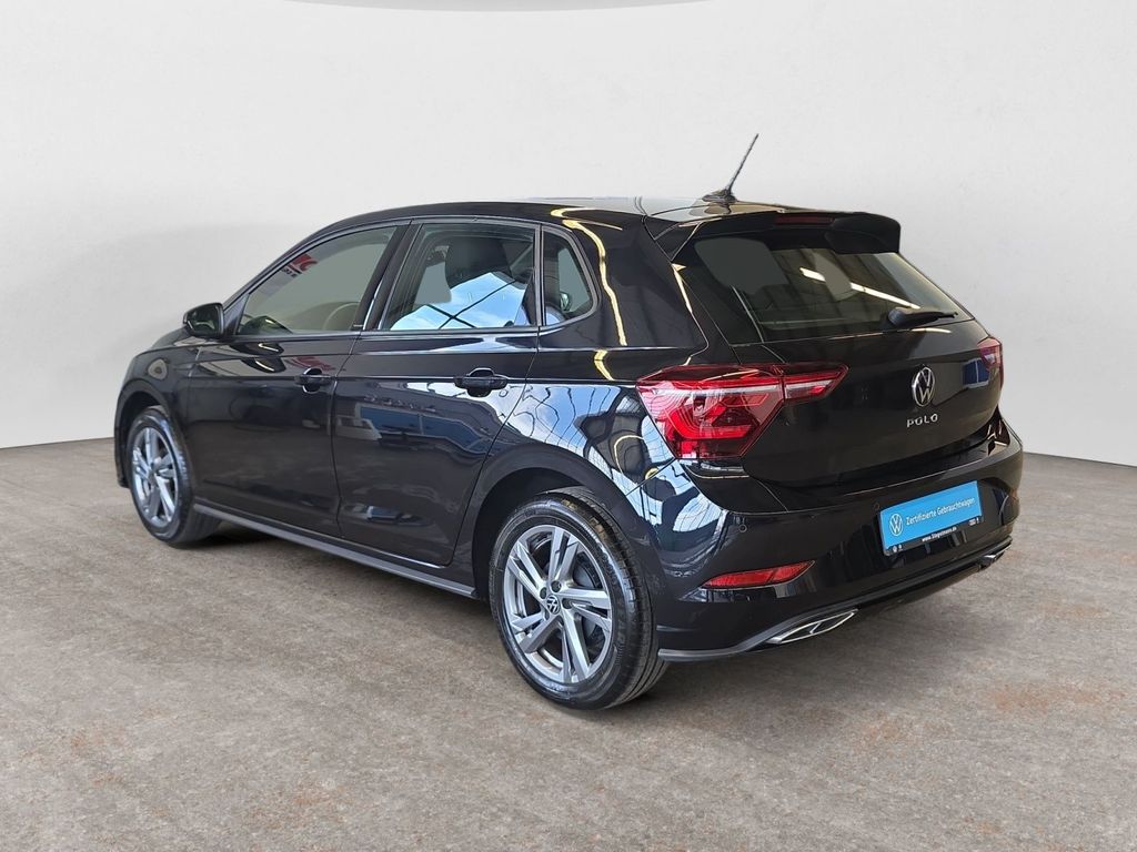 Volkswagen Polo 2022 г. Чёрный, пробег 46422 км