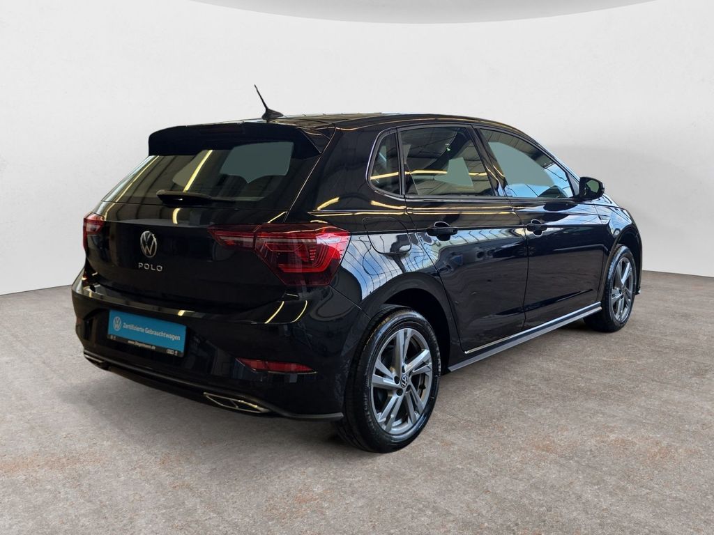 Volkswagen Polo 2022 г. Чёрный, пробег 46422 км