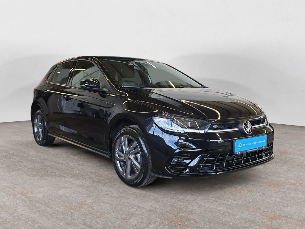 Volkswagen Polo 2022 г. Чёрный, пробег 46422 км