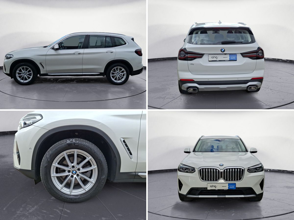BMW X3 2022 г. Белый, пробег 19665 км