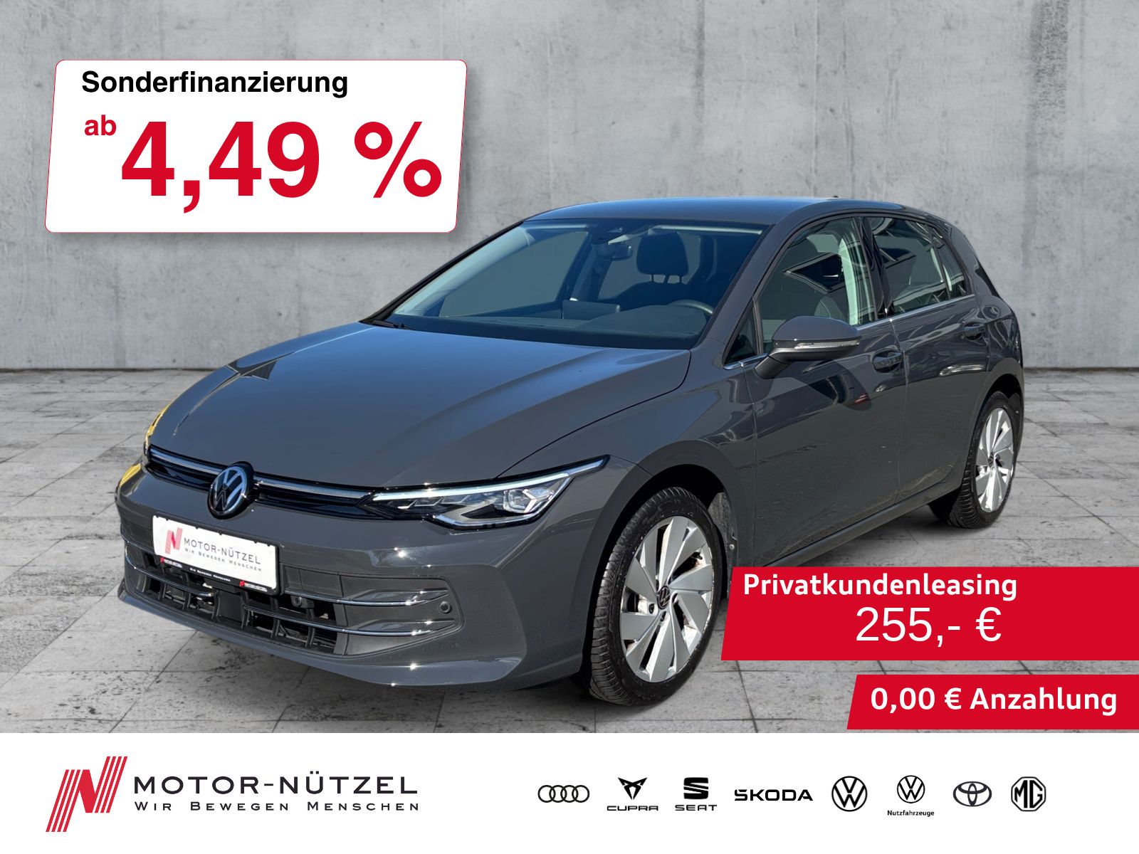 Volkswagen Golf 2025 г. Серый, пробег 14694 км