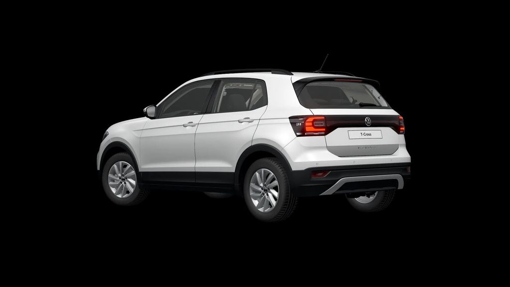 Volkswagen T-Cross 2022 г. Белый, пробег 32500 км