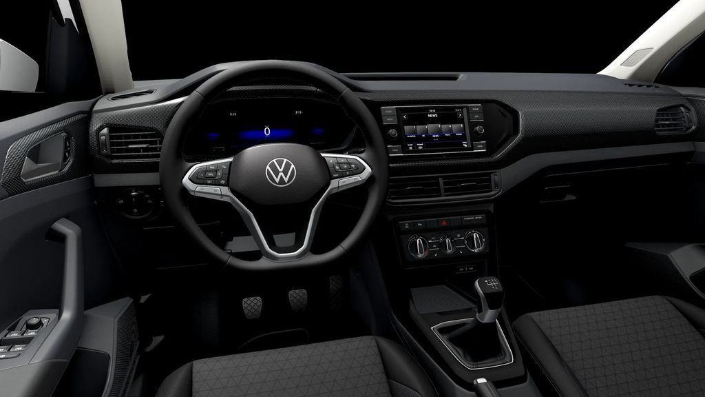 Volkswagen T-Cross 2022 г. Белый, пробег 32500 км