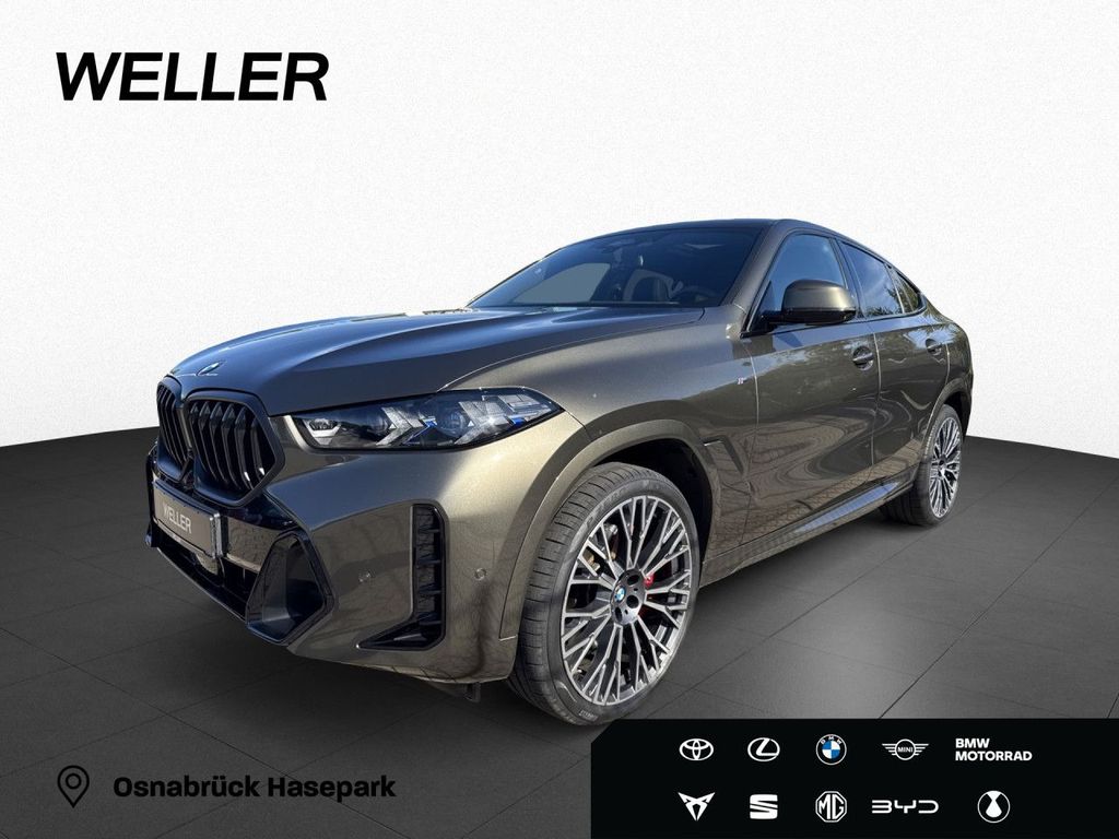 BMW X6 2023 г. Зелёный, пробег 45824 км