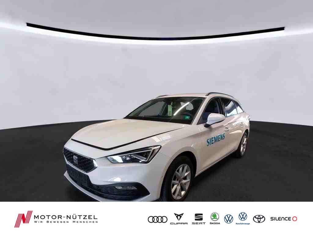 SEAT Leon 2023 г. Белый, пробег 51886 км