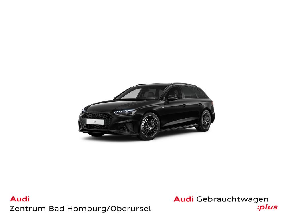Audi A4 2023 г. Чёрный, пробег 39033 км
