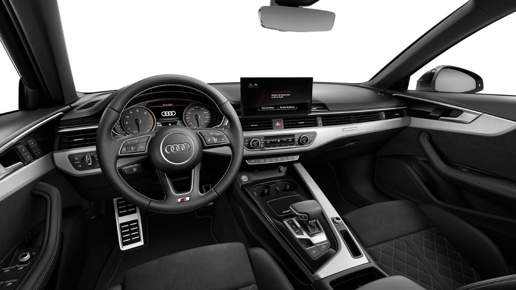 Audi A4 2023 г. Чёрный, пробег 39033 км