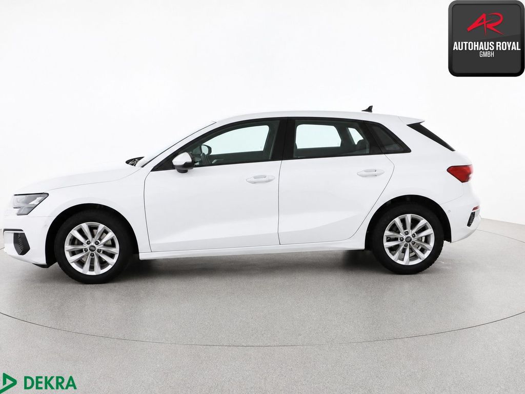 Audi A3 2023 г. Белый, пробег 38116 км
