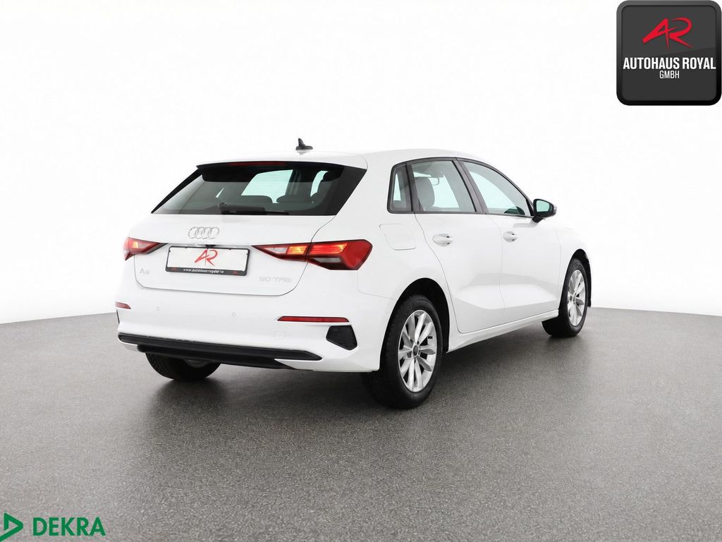 Audi A3 2023 г. Белый, пробег 38116 км