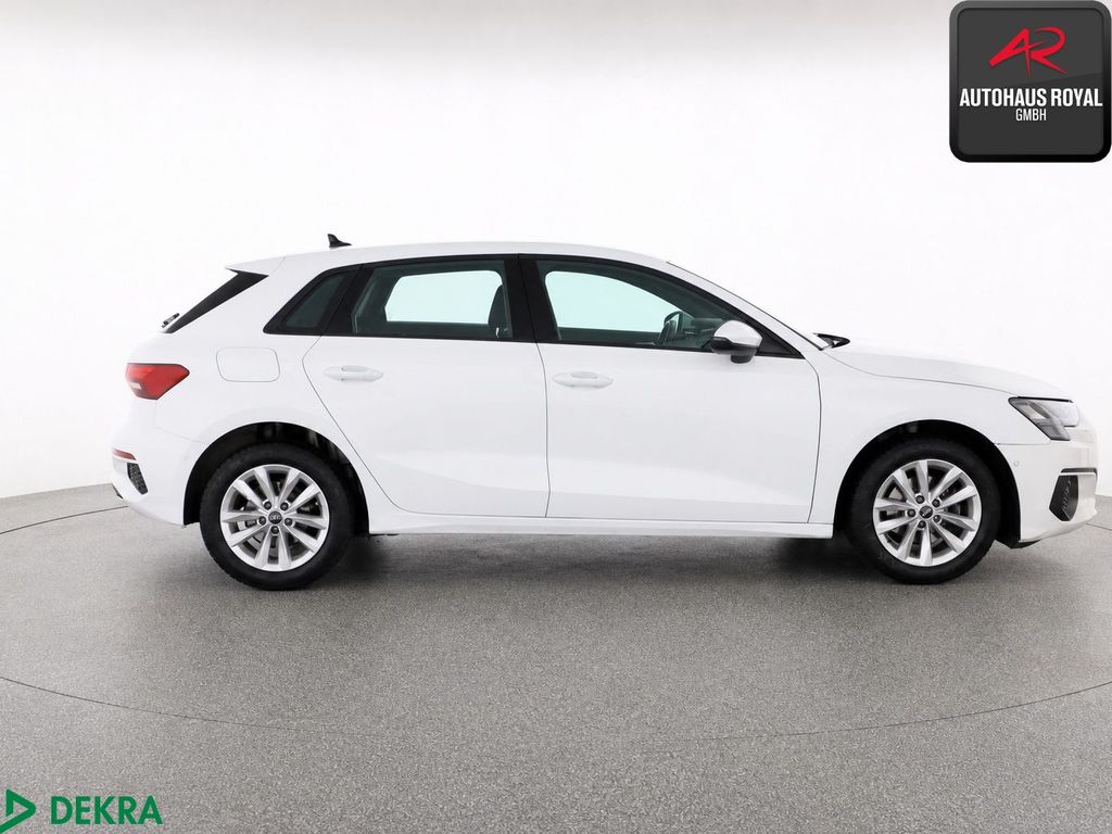Audi A3 2023 г. Белый, пробег 38116 км
