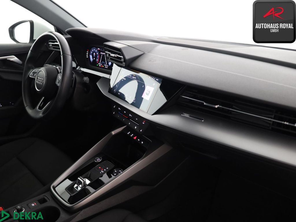 Audi A3 2023 г. Белый, пробег 38116 км