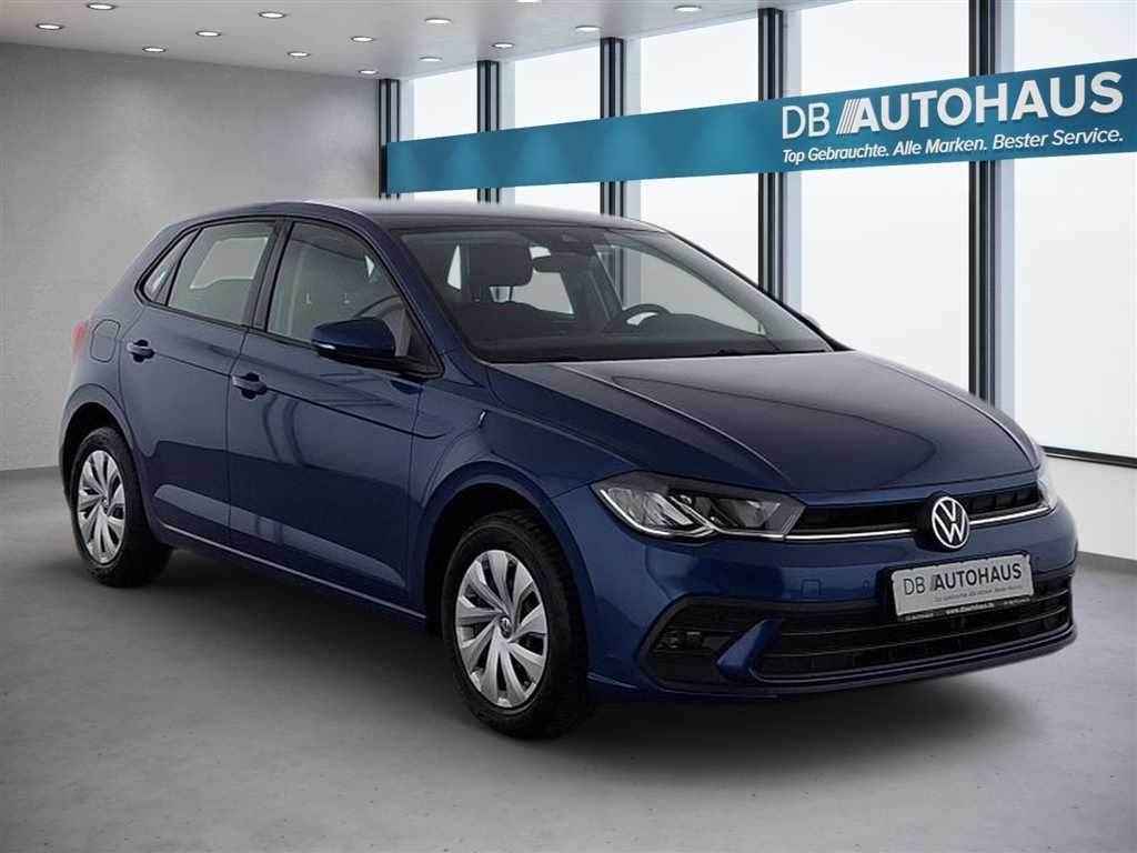 Volkswagen Polo 2024 г. Синий, пробег 42937 км