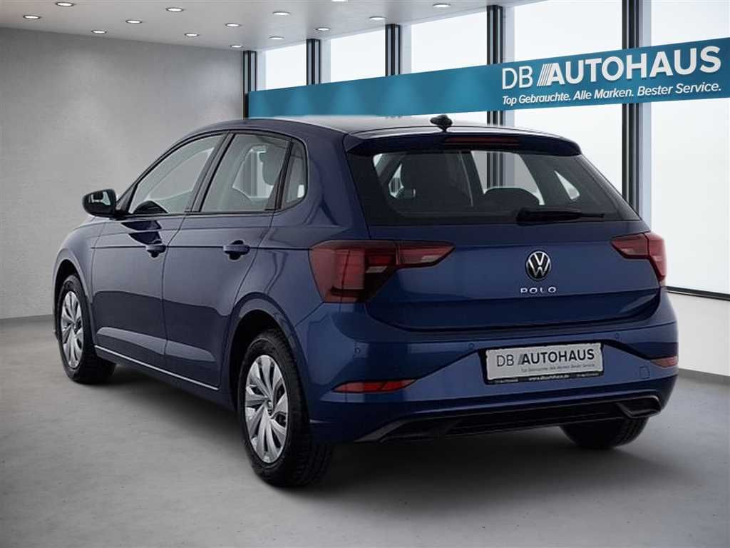 Volkswagen Polo 2024 г. Синий, пробег 42937 км