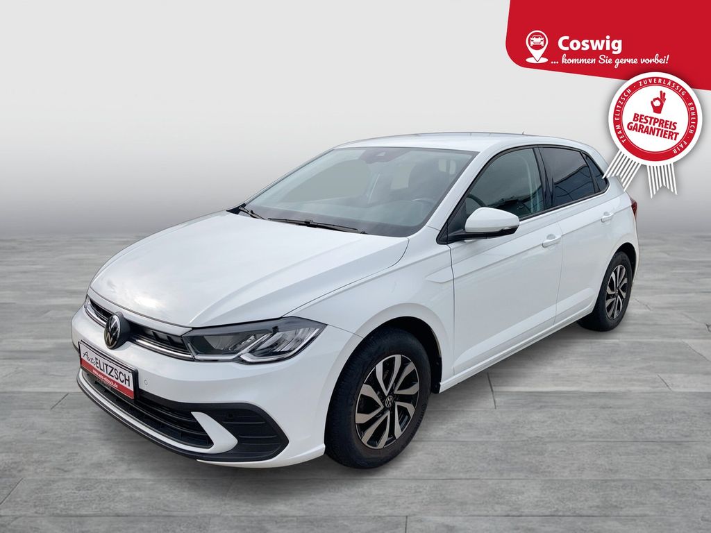 Volkswagen Polo 2023 г. Белый, пробег 37500 км