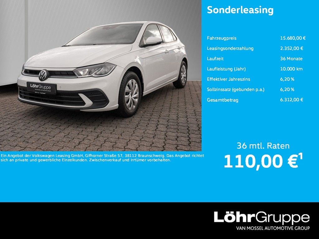 Volkswagen Polo 2022 г. Белый, пробег 23272 км