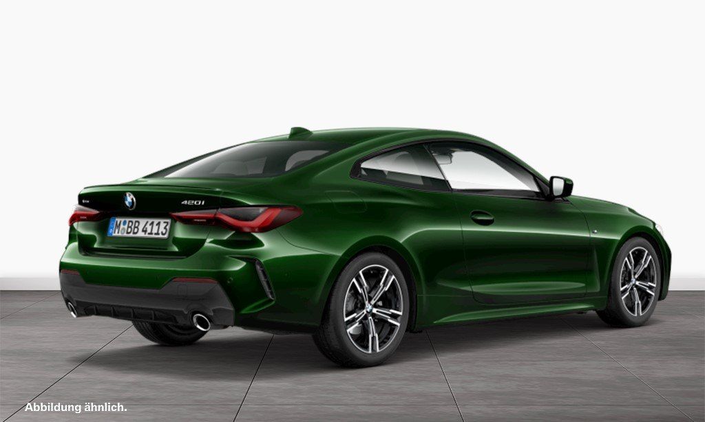 BMW 420 2022 г. Зелёный, пробег 24495 км