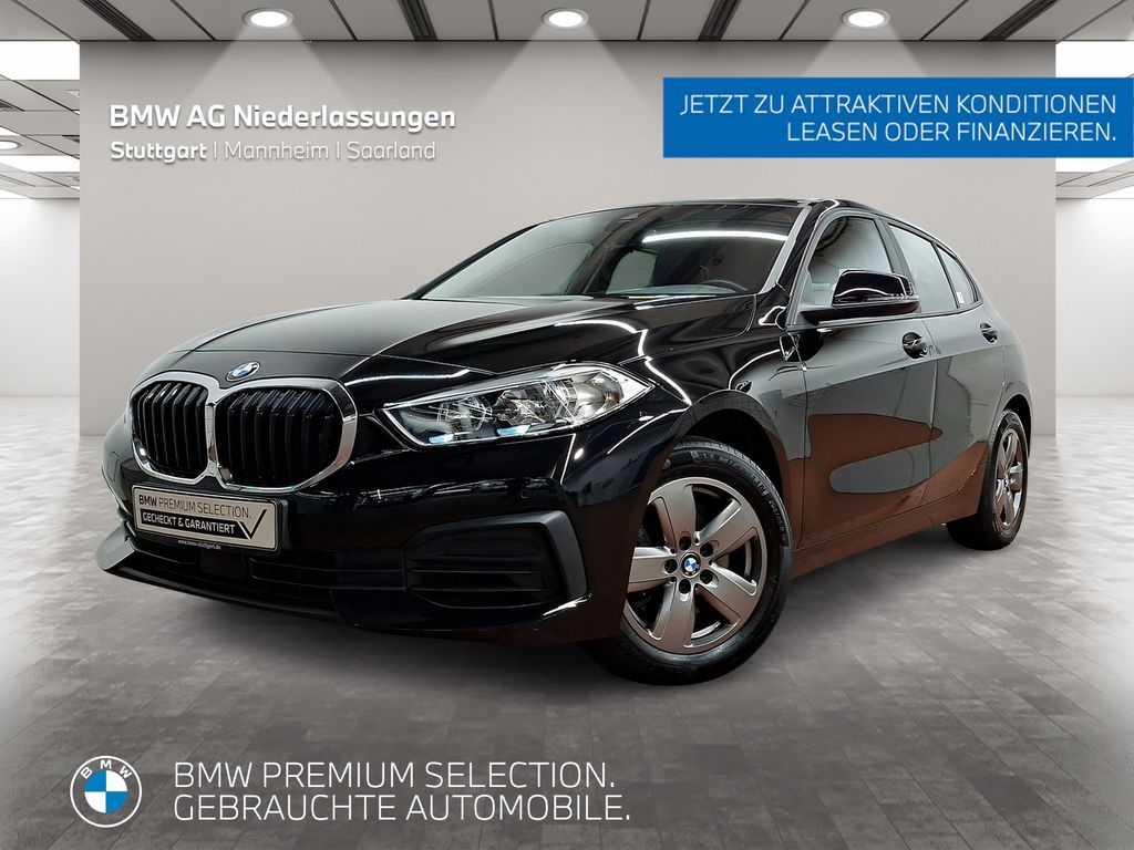 BMW 116 2022 г. Чёрный, пробег 41230 км