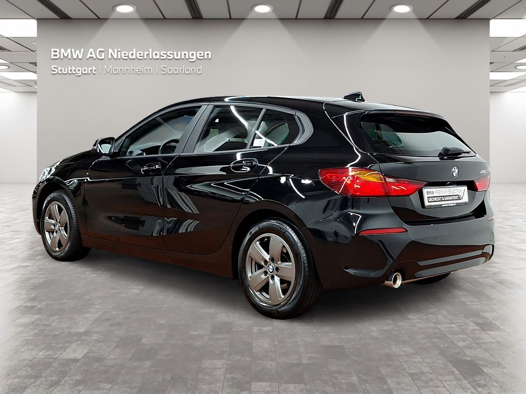 BMW 116 2022 г. Чёрный, пробег 41230 км