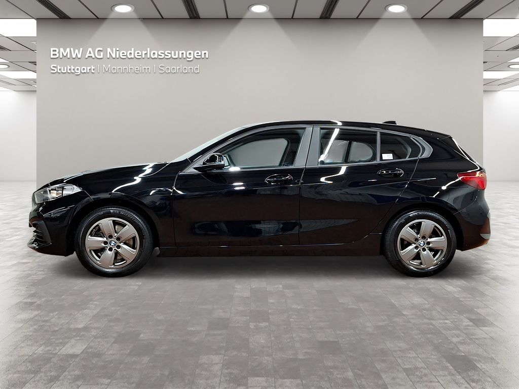BMW 116 2022 г. Чёрный, пробег 41230 км