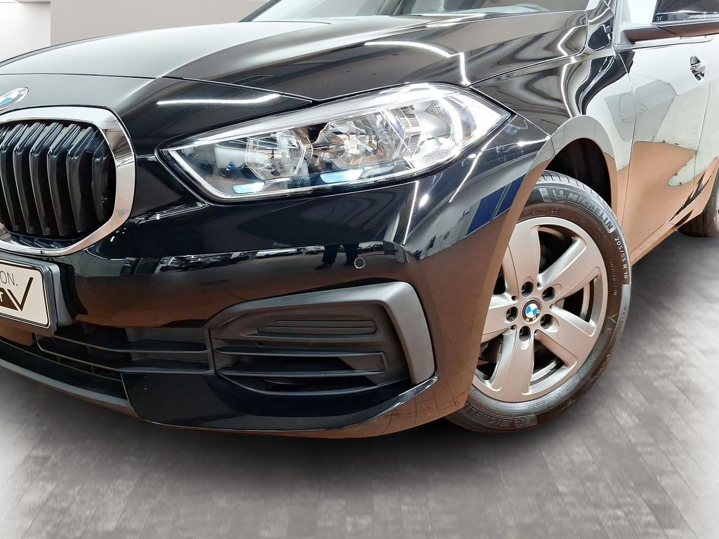BMW 116 2022 г. Чёрный, пробег 41230 км