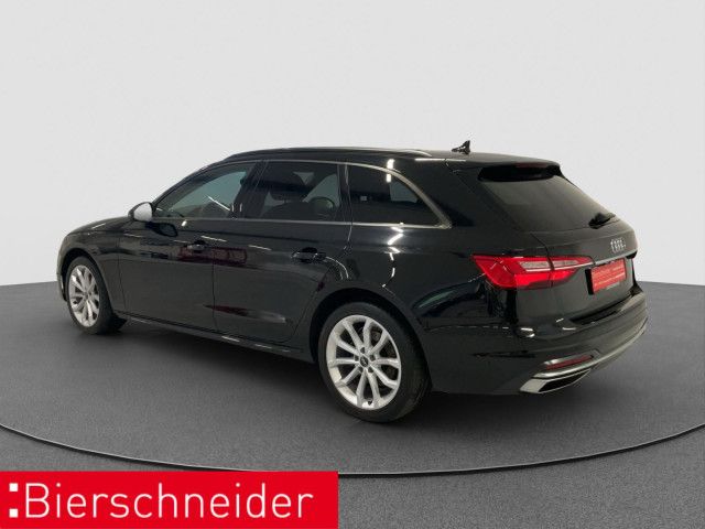 Audi A4 2023 г. Чёрный, пробег 36466 км