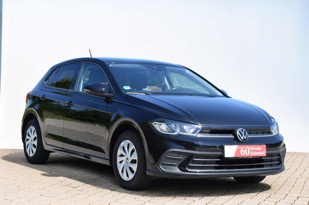 Volkswagen Polo 2023 г. Чёрный, пробег 43000 км