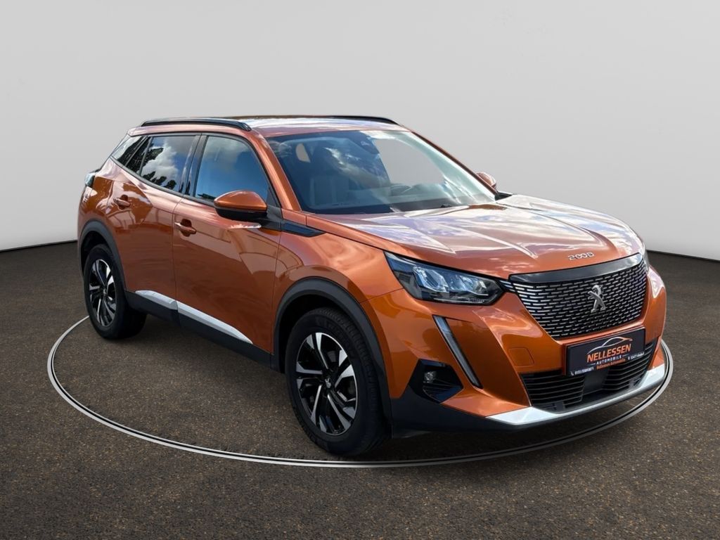 Peugeot 2008 2021 г. Оранжевый, пробег 37000 км