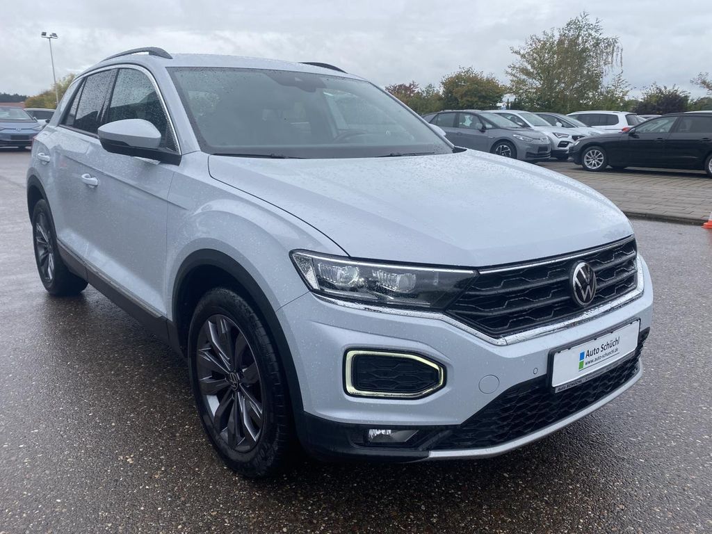 Volkswagen T-Roc 2021 г. Серебристый, пробег 47035 км