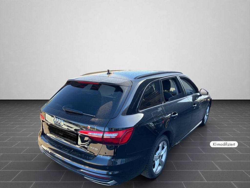 Audi A4 2023 г. Чёрный, пробег 41900 км