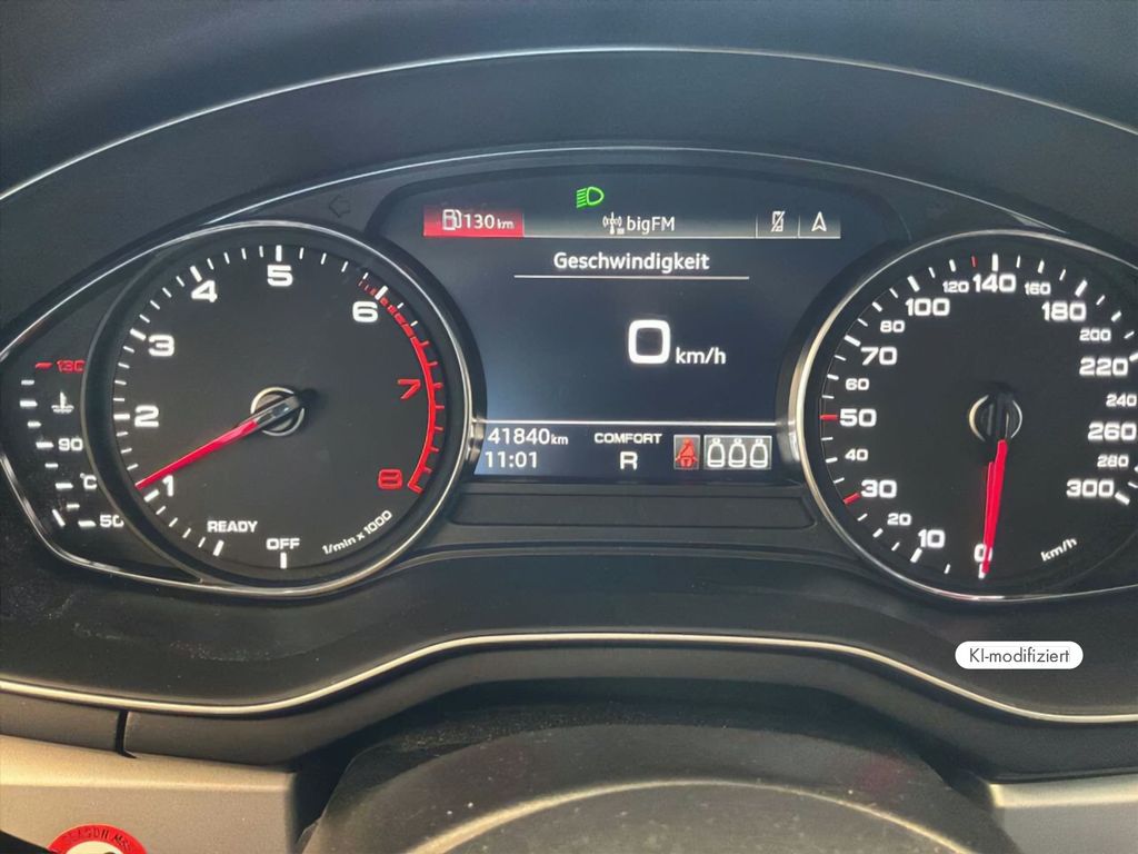 Audi A4 2023 г. Чёрный, пробег 41900 км
