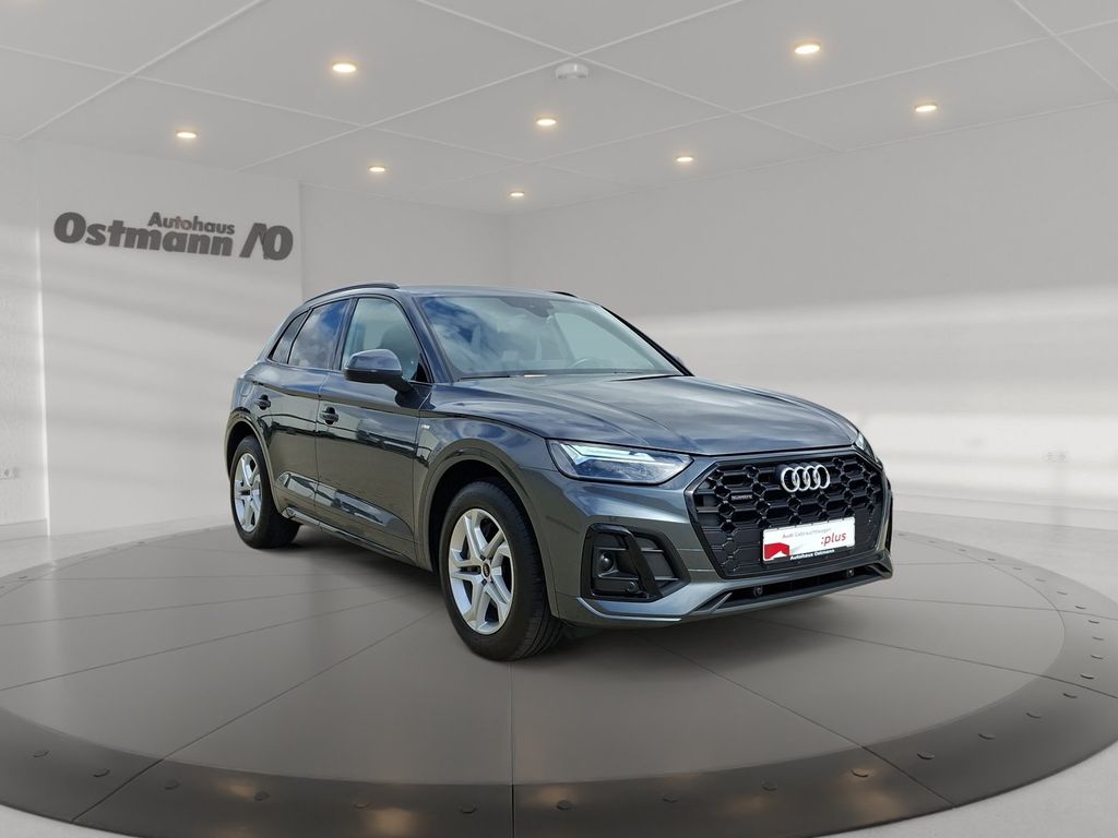 Audi Q5 2022 г. Серый, пробег 53371 км