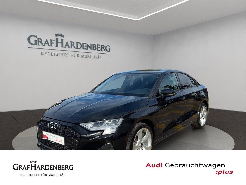 Audi A3 2024 г. Чёрный, пробег 45200 км