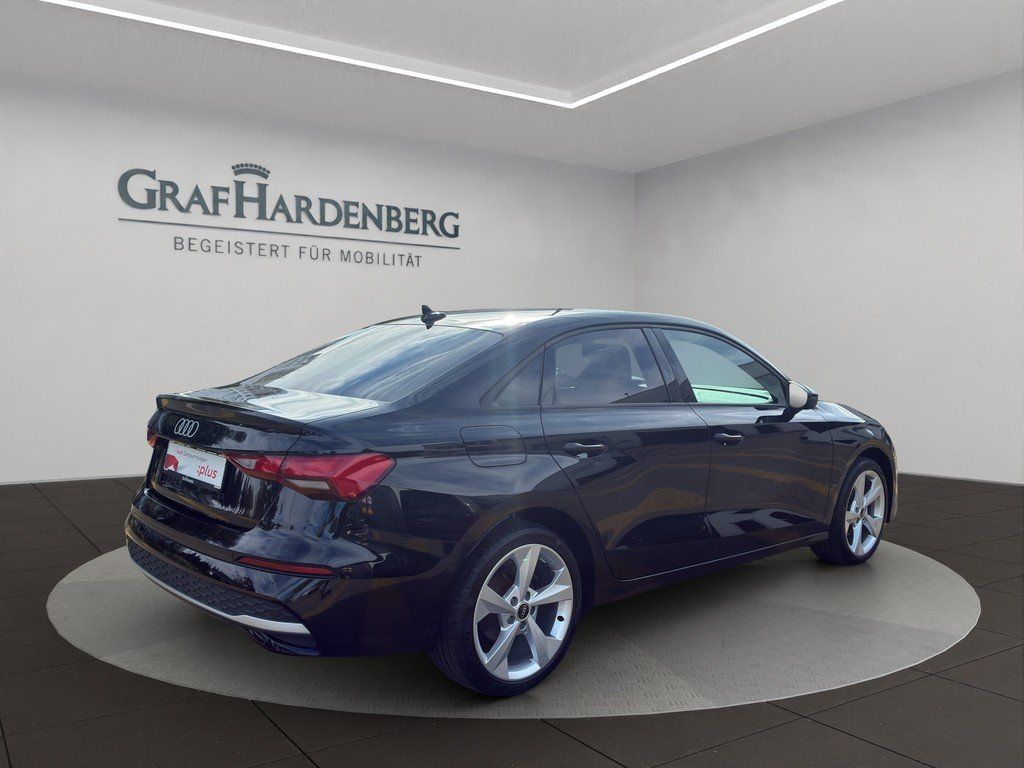 Audi A3 2024 г. Чёрный, пробег 45200 км