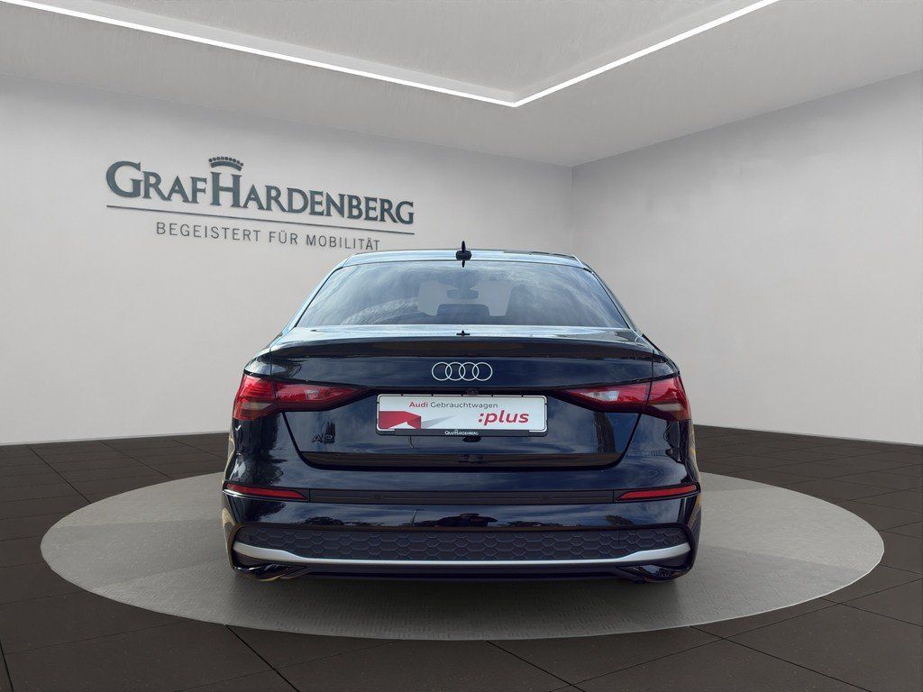 Audi A3 2024 г. Чёрный, пробег 45200 км